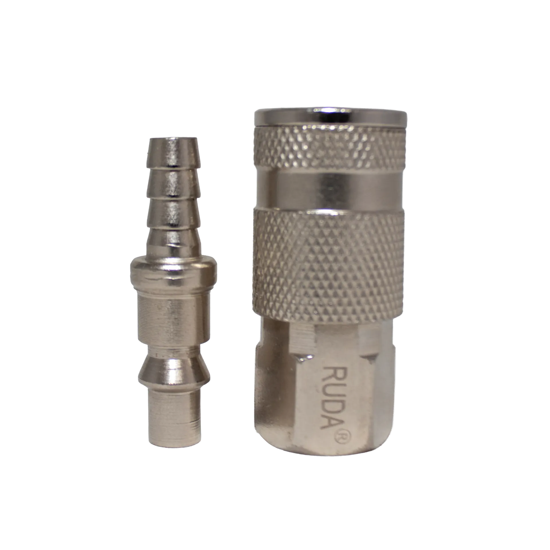 Acople Rápido de Esferas 1/4 RUDA para compresor