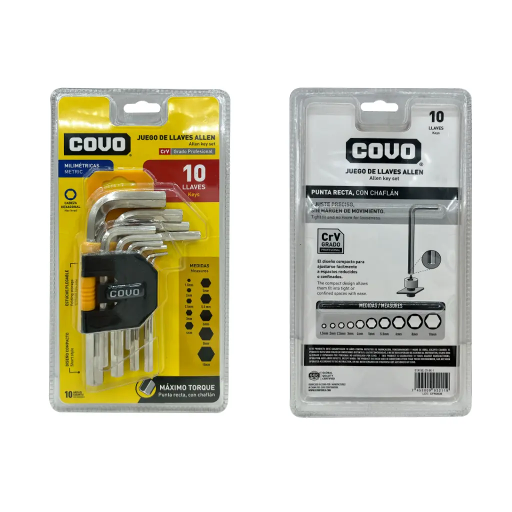 JUEGO X10 BRÍSTOL HEXA BLÍSTER