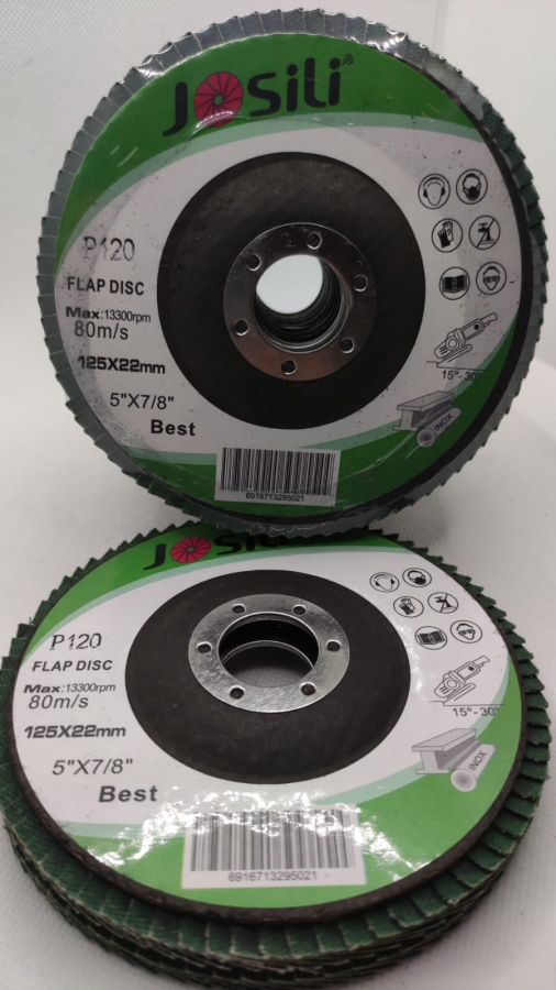 DISCO FLAP 4 1/2 GRANO 120 ZIRCONIO VIGOR