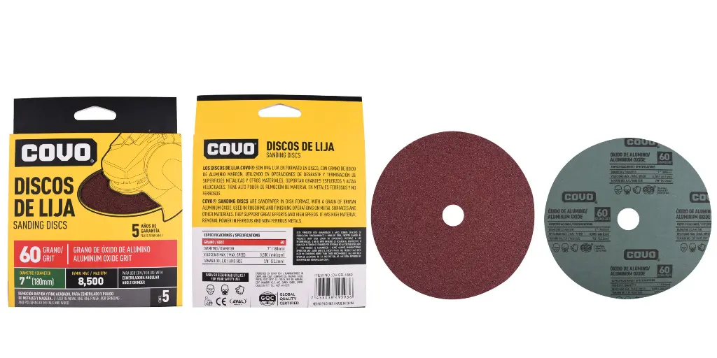 [(CV-SD-1860)] DISCO DE LIJA 7" GRANO 60 X 5 UNDS