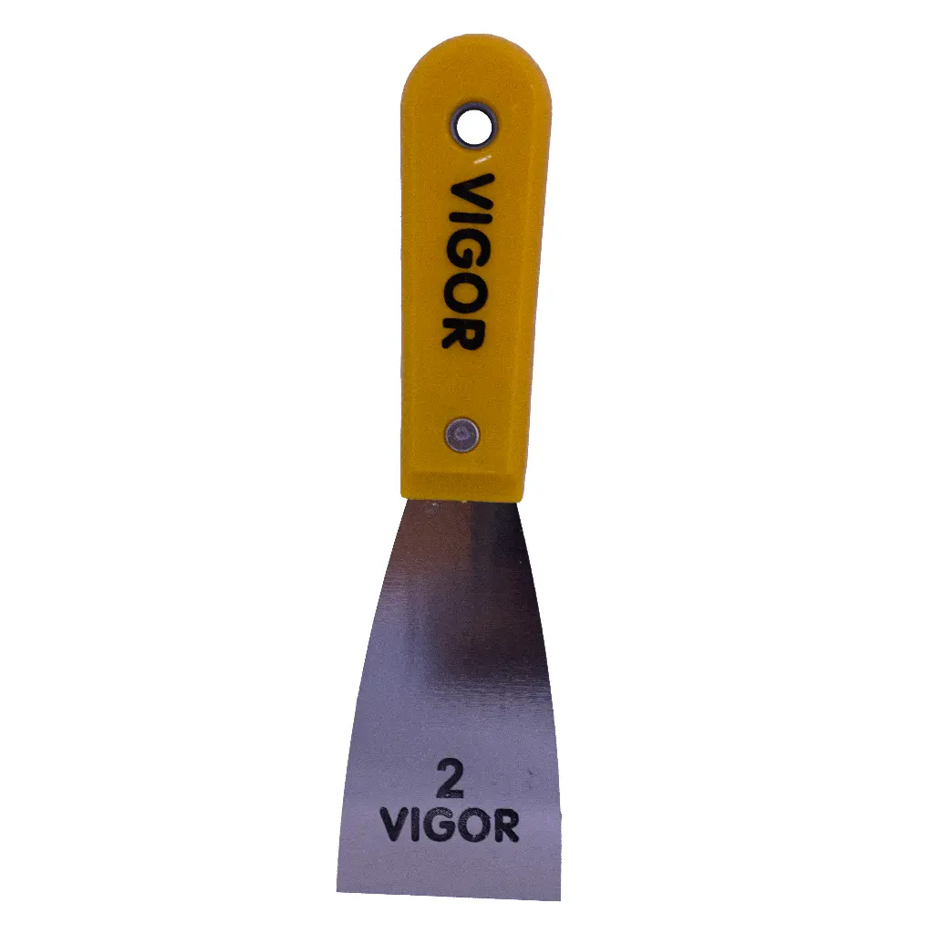 ESPÁTULA FLEXIBLE MANGO PLÁSTICO 2" VIGOR