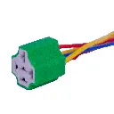 SOCKET ELEVADOR 5 CONTACTOS LOZA (230-008) (230-122)(1407001)