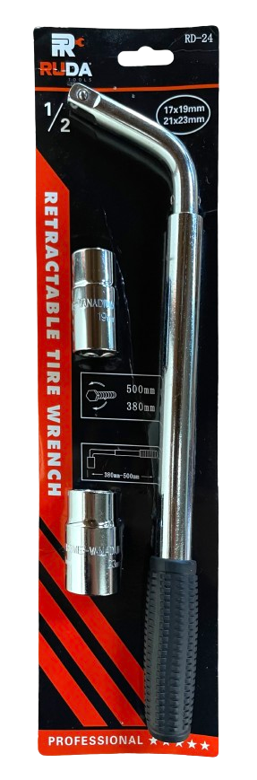 [RD-24] Cruceta en L 1/2” para Carros RUDA