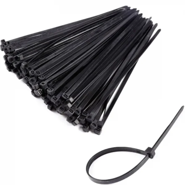 AMARRE PLÁSTICO NEGRO 100PCS/BOLSA 3,6x350