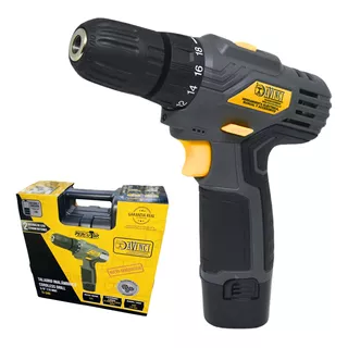 TALADRO PERCUTOR R/BLE 12V-3/8+2BAT-49PZAS