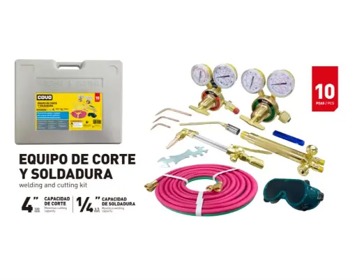 [(CV-H501)] SET DE EQUIPOS DE CORTE Y SOLDADURA