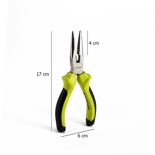 [(141014)] PINZA ELECTRICISTA 6' MACHO (NIQUELADO)