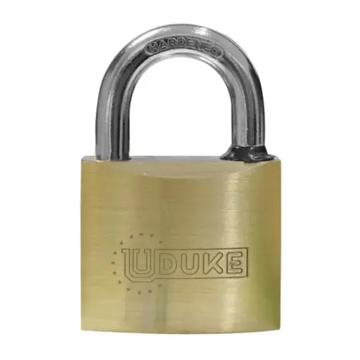 [(HT40148) (7753)] CANDADO UDUKE DORADO 50MM