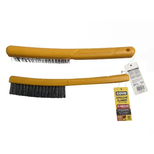 [(CV-BS0161Y)] CEPILLO DE ALAMBRE 51 PINCELES