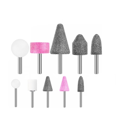 [6941639874546] ACCESORIOS DE PIEDRA PARA MOTOTOOL 10 PZAS