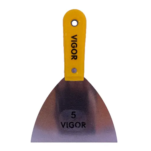 [(YES-1464-5)] ESPÁTULA FLEXIBLE MANGO PLÁSTICO 5" VIGOR