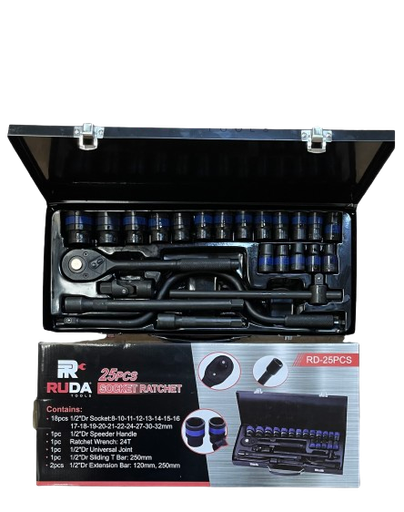 [(RD-25PCS)] JUEGO DE COPAS SULFATADA 25 PZ MARCA RUDA