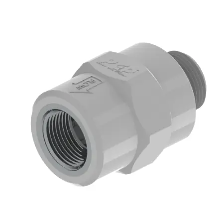 [7707331940014 (3021)] CHEQUE HIDRAULICO PVC DE  1/2'' ROSCA PLASTICA 